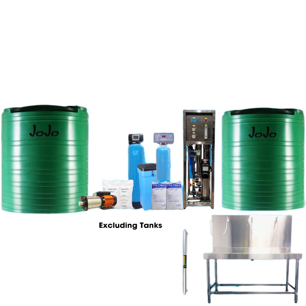 Water Purification Plant, 500 Litres Per Hour Standard