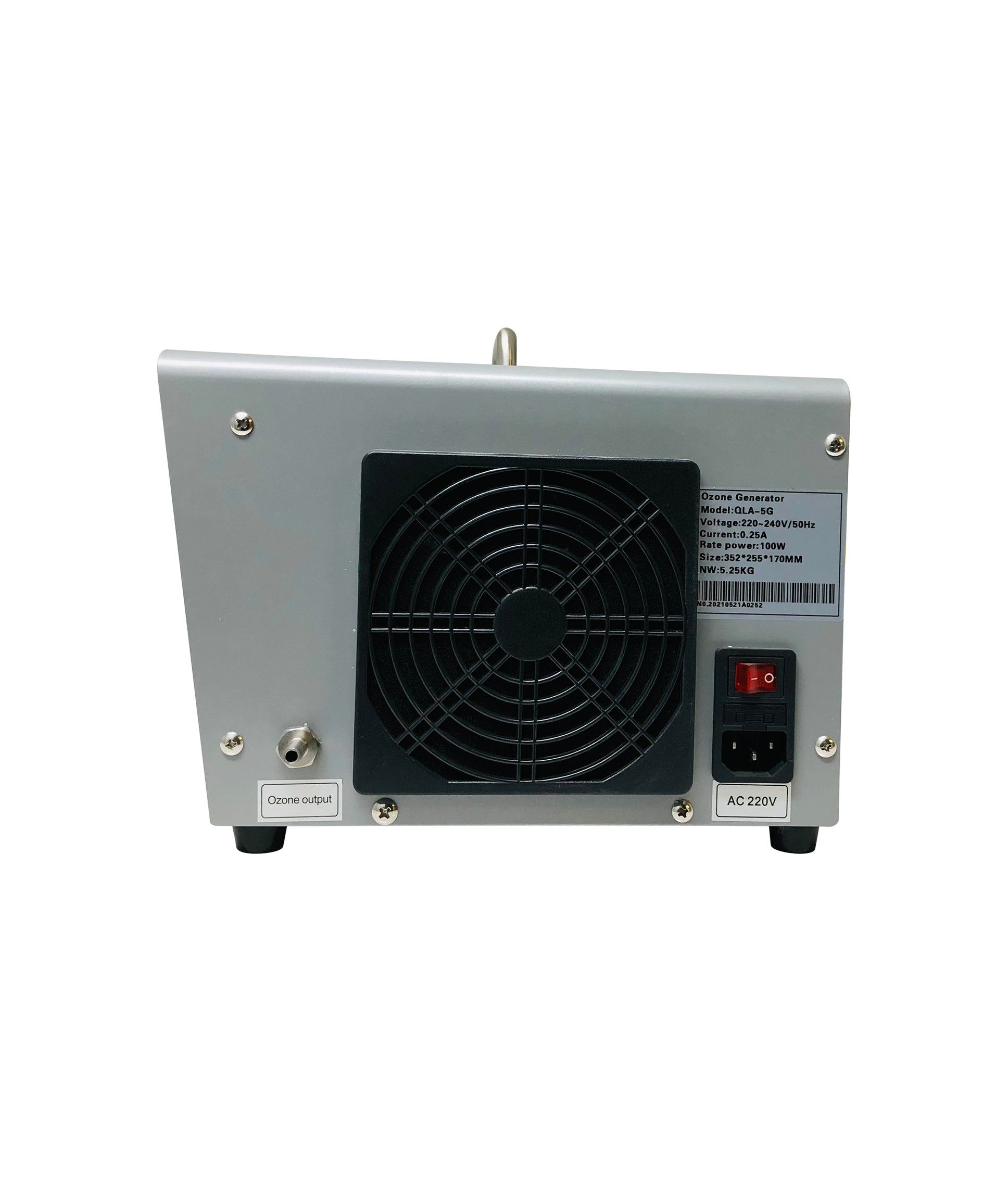 Pure Drop 5G per Hr ozone machine with Dual Fans